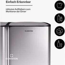 Klarstein Tiyo 60 l Silber