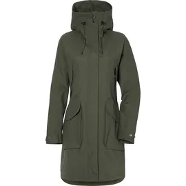 Didriksons Thelma Damen Parka 10, Größe:34, Farbe:deep green - 34