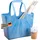 Koziol Organic XL Tasche artflow blue