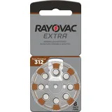 24 Rayovac 4607 Extra Advanced Typ 312 Zink-Luft Hörgerätebatterien 8er Blister