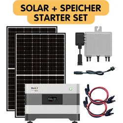 Solar Starter Set + Speicher