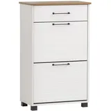 Schildmeyer Jelda 62 x 102 x 34,1 cm weiß/eichefarben