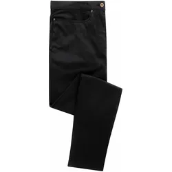 Premier Workwear  Herren Performance Chino Jeans in Schwarz, Gr. 30/31