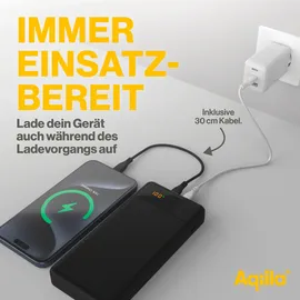 aqiila Powerbird B20 Powerbank 20000 mAh schwarz