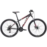 Fuji Mountainbike »NEVADA 3.0 LE - 27,5 / 29 Zoll«, 21 Gang, Shimano, RD-TY500 Schaltwerk, Kettenschaltung, für Damen und Herren, Kettenschaltung, schwarz schwarz + schwarz)