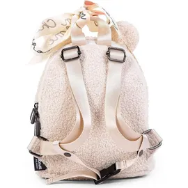 Childhome CHILDHOME, Kinderrucksack Baby, Schule, Kindergarten, Vorschule, Kinderkrippe, Zwei Fächer, Lunchbag/Flaschen geeignet, Abnehmbare Sicherheitsschnalle, Wasserabweisend, My First Bag, Teddy