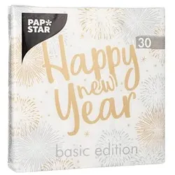 PAPSTAR Servietten Happy New Year 30 St.