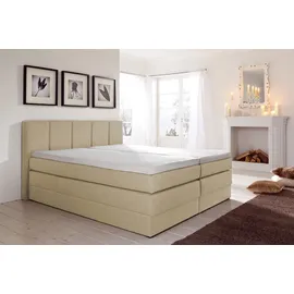 HAPO Boxspringbett 140 x 200 cm Beige