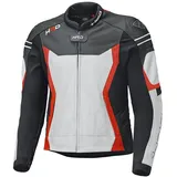 Held Street 3.0 Motorrad Lederjacke weiß-rot 52