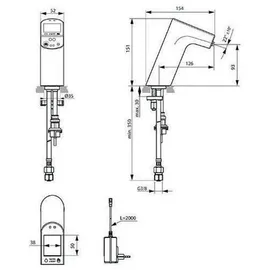 Ideal Standard Intellimix Sensorarmatur chrom A7488AA 