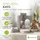 Juskys Kindersofa Kayo  mit Burgmotiv Polyester beige