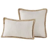 interior by hakito Cleo Dekokissen 40 x 40 cm Weiß