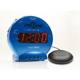 Geemarc Sonic Bomb Wecker mit Vibration Türkis