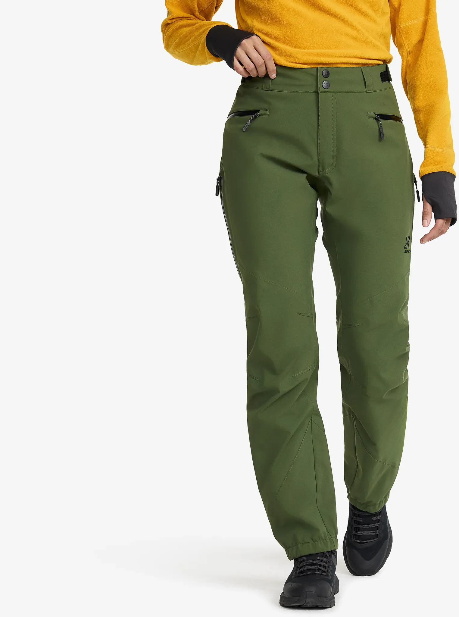 Silence Proshell 3L Pants Damen Black Forest, Größe:XL - Damen > Hosen > Regen & Hardshellhosen - Grün