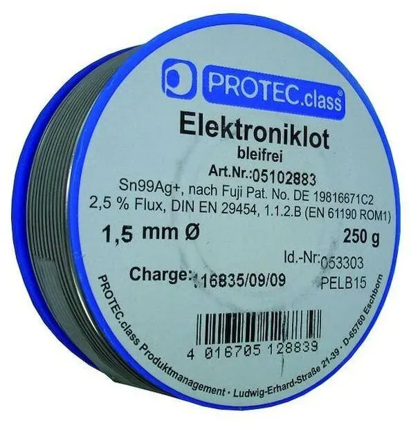 PROTEC Elektroniklot bleifrei 1mm PELB10 (250 g)