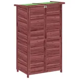 vidaXL Geräteschrank 0,57 x 0,57 m Braun