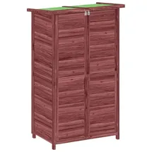 vidaXL Geräteschrank 0,57 x 0,57 m Braun