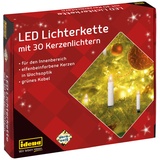 IDENA 38192 - LED Lichterkette grün 16,0 m