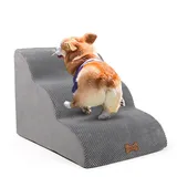 Hundetreppe 3 Stufen,Hundetreppe für Kleine Hunde,Treppe für Hunde aus Hochdi...