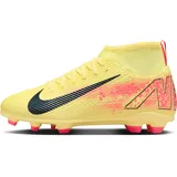 Nike Superfly 10 Club Km Fg/Mg Fussballschuh, Lt Laser Orange/Armory Navy, 37.5 EU