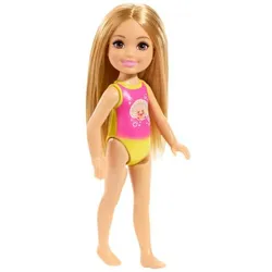 MATTEL GLN73 GLN70 Barbie Chelsea Beach Puppe (dunkelblond)