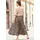 LASCANA Hosenrock Damen Bedruckt Braun 48
