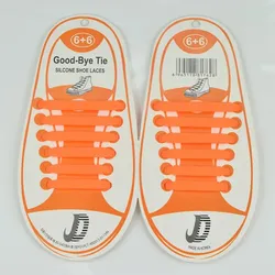 Silikon Schnürsenkel neon orange