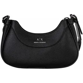 Armani Exchange Wave Small Hobo Bag Umhängetasche Polyurethan Schwarz