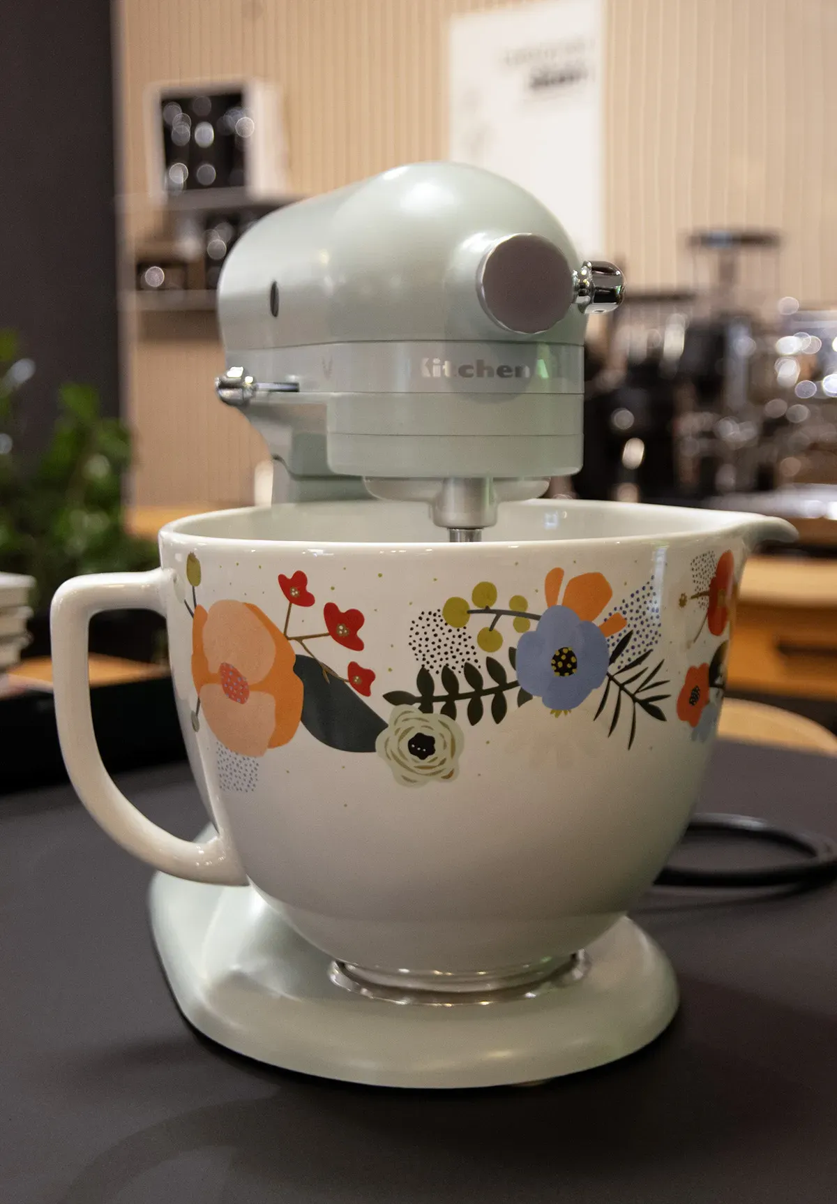 KitchenAid Limited Edition 5KSM180LEELB Blossom + Keramikschüssel Scandi Floral