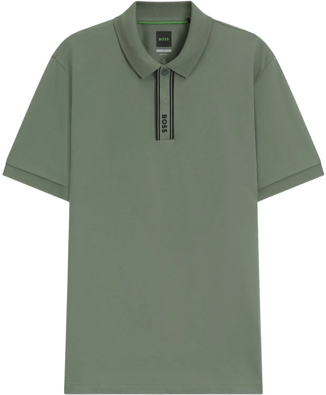 HUGO BOSS Polo Paddy GOC, halbarm, khaki
