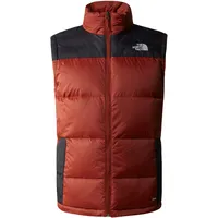 The North Face Herren Daunenweste Diablo Down Vest 4M9K-WEW XL - Brandy Brown/TNF Black