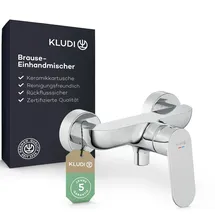 Kludi X1 Duscharmatur Einhandmischer für 1 Verbraucher Chrom 328310575