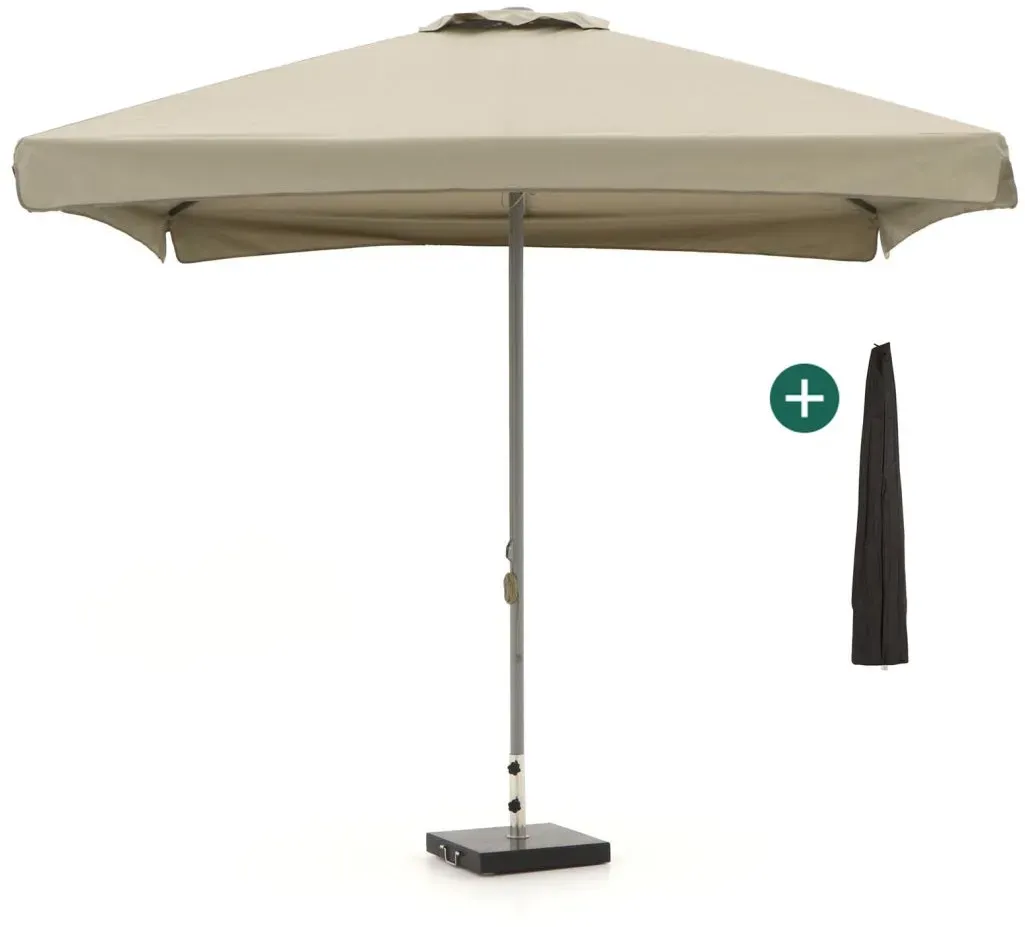 + 10 % Kassenrabatt | Shadowline Bonaire Sonnenschirm 300x300 cm