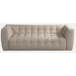 Casa Padrino Luxus Sofa Grau 230 x 96 x H. 74 cm - Wohnzimmer Sofa - Hotel Sofa - Wohnzimmer Möbel - Wohnzimmer Einrichtung - Hotel Möbel - Luxus Möbel - Luxus Einrichtung