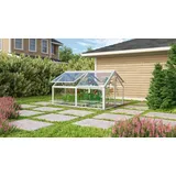 Vitavia Hochfrühbeet Zola 89 x 124 x 71 cm 3 mm Sicherheitsglas