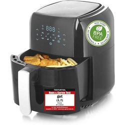 Emerio Heißluftfritteuse AF-123544 Family XXL mit 5,5L Volumen, 1400 W schwarz