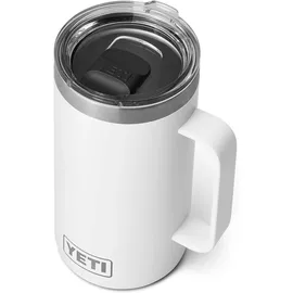 Y by Nordisk YETI Rambler Krug Mit MagSlider Deckel, White, 24 oz (709 ml)