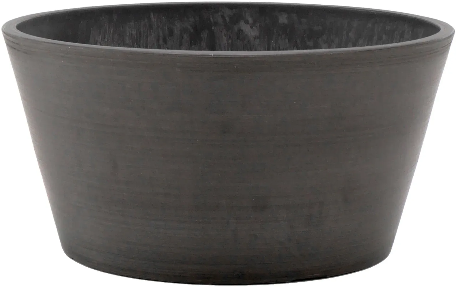 Ecostone Schale ECO702 D31H15cm 70% Recycling  - anthrazit