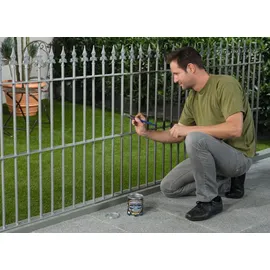 Hammerite Metall-Schutzlack 2,5 l hammerschlag dunkelgrün