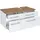 Held Waschbeckenunterschrank Davos 4 Schubkästen 90 x 41 x 47 cm Weiß Matt