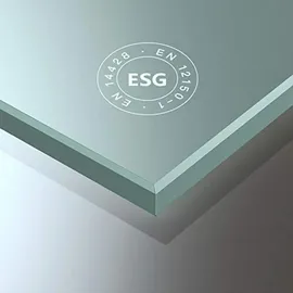 SoGood doporro Duschwand für Badewanne Badewannenaufsatz 120x140cm Duschabtrennung 6mm ESG-Sicherheitsglas teilsatiniert inkl. Nano-beschichtung Badewannenfaltwand