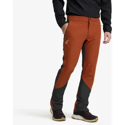 Ridge Trek Stretch Pants Herren Rusty Orange/Anthracite, Größe:XL - Hosen > Softshellhosen - Orange