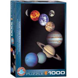 Eurographics 6000-0100 - NASA Sonnensystem , Puzzle, 1.000 Teile