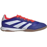 Adidas Predator League Hallenfußballschuhe - Lucid Blue / Ftwr White / Solar Red - EU 48 2/3