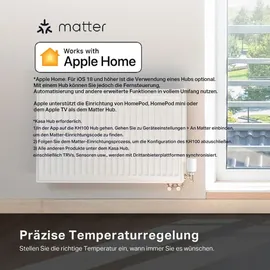 TP-Link Kasa KE100 Heizkörperthermostat Smart Home