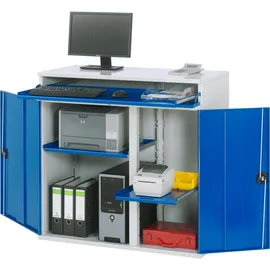 Rau Modell 60 stationär lichtgrau/enzianblau