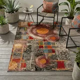 Gino Falcone Outdoor-Africa 36 Outdoor-Teppich 300 x 400 cm Mehrfarbig