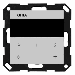 Gira Unterputz-Radio IP (grau, matt)