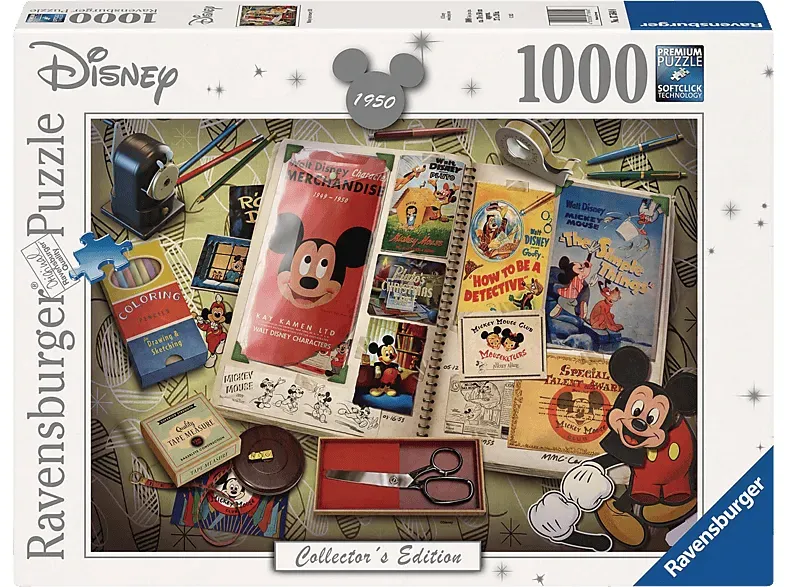 RAVENSBURGER 17584 1950 Mickey Anniversary Puzzle