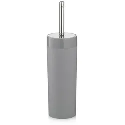 WC-Garnitur Gray ABS-Kunststoff hellgrau 37,5cm 9,0cmØ